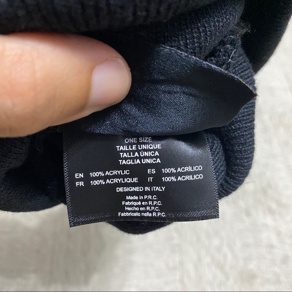 Yellow Rat Bastard NYC Skull Cap Beanie Hat Adult One Size Black NWT New York - Picture 5 of 6